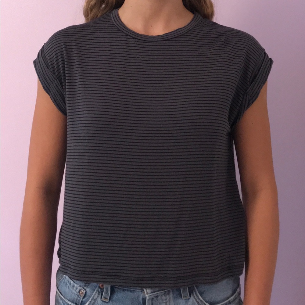 Brandy Melville cuffed T shirt